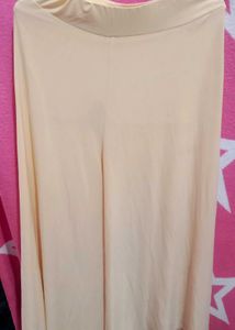 Light Yellow Palazzo Pants