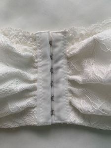 Strapless lace