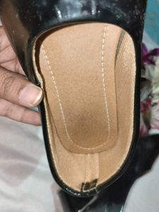 Shiny Black Ballet Flats