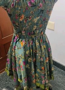 Floral Smocked Dress