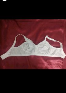 Sohini Cotton Bra- White Colour