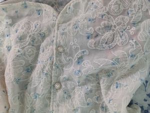 Vintage Lace Floral Blouse