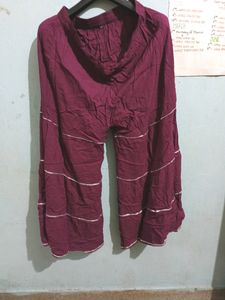 Kurti Plazzo And Dupatta Set