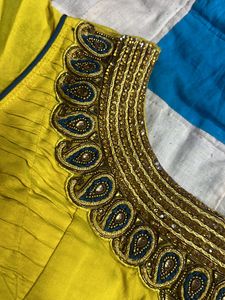 Straight A Line Kurta &amp; Othni Set
