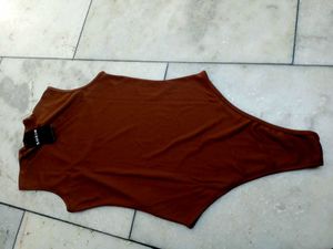 Chic Cut-Out Mock Neck Bodysuit