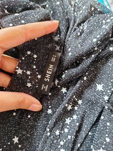 Shein Starry Night Sparkle Top