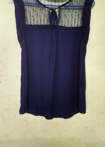 Half Mesh Top