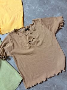 Bundle of 4 Cute korean Tops