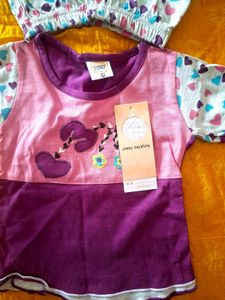 Cute Heart Print Pajama Set