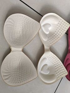Bra Inserts/Pads - Assorted Colors pack of 7 pair