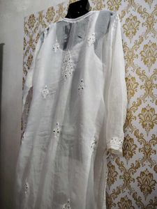 Chicken Mirror Work  Kurta For Women And Girls