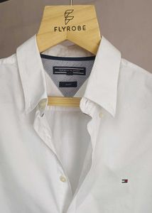 Tommy Hilfiger White Button-Down Shirt