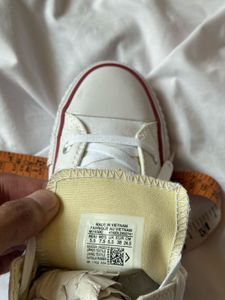 Classic White Converse High Tops