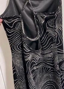 Sparkly Black Mini Dress