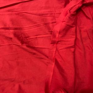 Unisex Red Adidas T-Shirt