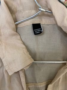 Cream Formal shirt