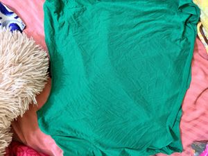 Green Shein Tunic Top
