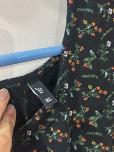 Chic Floral Print Midi Dress