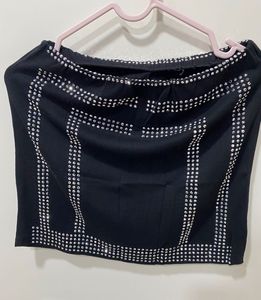 Black Rhinestone Co-ord Set