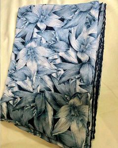 Floral Print Saree