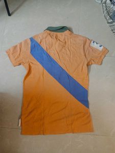 Men's Orange Polo Shirt