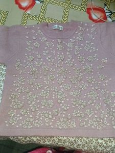 Floral Embroidered Sweater