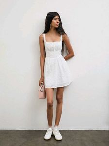 Westside White Mini Dress