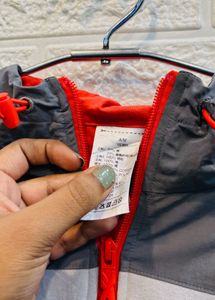 🇯🇵Reebok imported Colorblock Cropped Hoodie