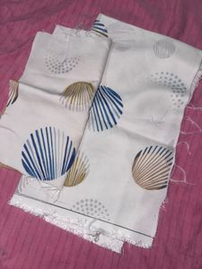 4 Fabric PiecesColorful Geometric Print