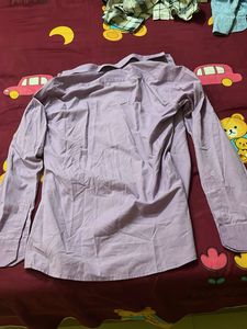 Light Purple Button-Up Shirt