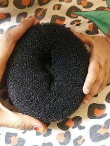 Black Hair Donut Bun Maker