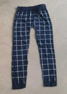 Checkered Print Pants