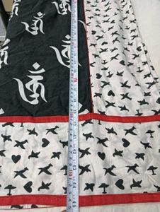 Stylish Black 👗💯 % cotton &amp; White Printed Kurta