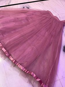 Front Cut Lehga+Lehga Choli For Wedding