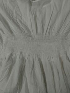 White Solid Top