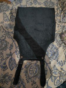 Corduroy Overall Skirt