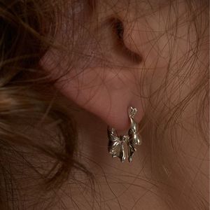 🎀Chic Gold Bow Hoop Earrings🎀
