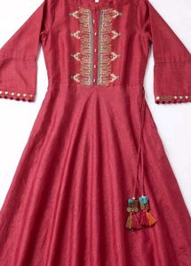 Elegant Red Kurta Set