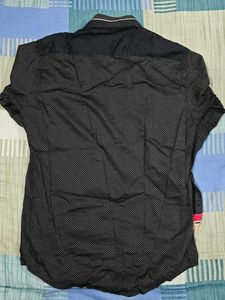 Men's Polka Dot Long Sleeve Shirt