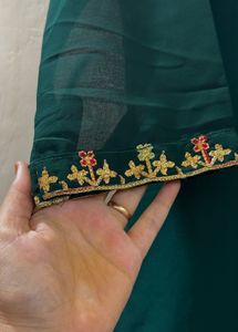 Elegant Emerald Green Kurta