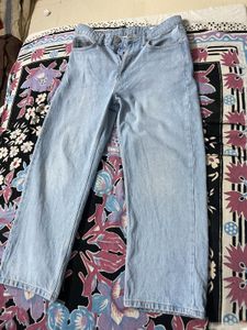 Light Wash Wide Leg Jeans