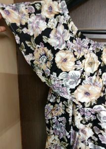 Floral Off-Shoulder Summer Dress