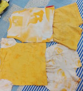 Kids Printed T-shirt &amp; Shorts Set