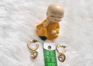 Charming Heart Drop Earrings