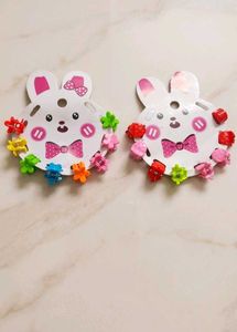 Cute Bunny Hair Clips Set