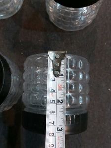 Set of 4 Plastic Jars