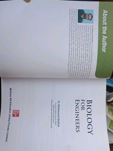 Biology for Engineers book - by NIT professors