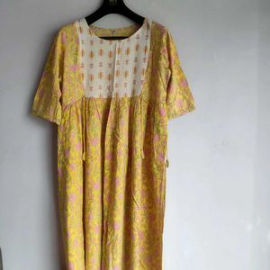 pure cotton maternity kurta