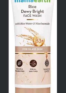 50 ML Mamaearth Rice Face Wash for Dewy Skin