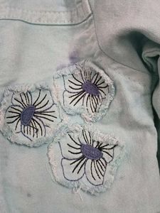 Kids Denim Jacket and T-shirt Set